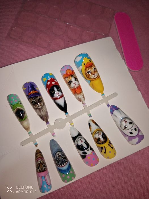 Unhas postiças M Gatos