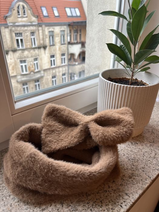 Zestaw zimowy komin + opaska