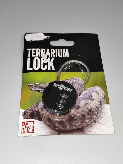 Kłódka Szyfrowa Zamek z Kodem Numerycznym Terrarium Repti Planet Nowa