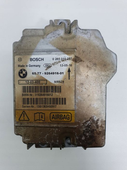BMW E82 E88 E92 E93 MODUŁ STEROWNIK AIRBAG 9264916