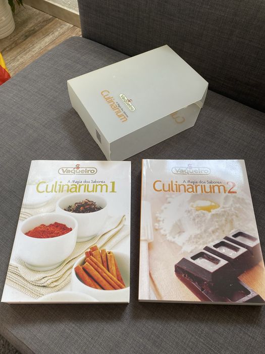 Vaqueiro Culinarium Volume 1 e 2 (e capa protetora)