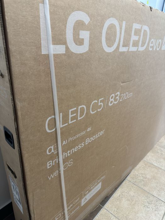 Телевізор LG Oled83C5 165 Герц Новий Гарантія 1 Рік Пульт Мишка