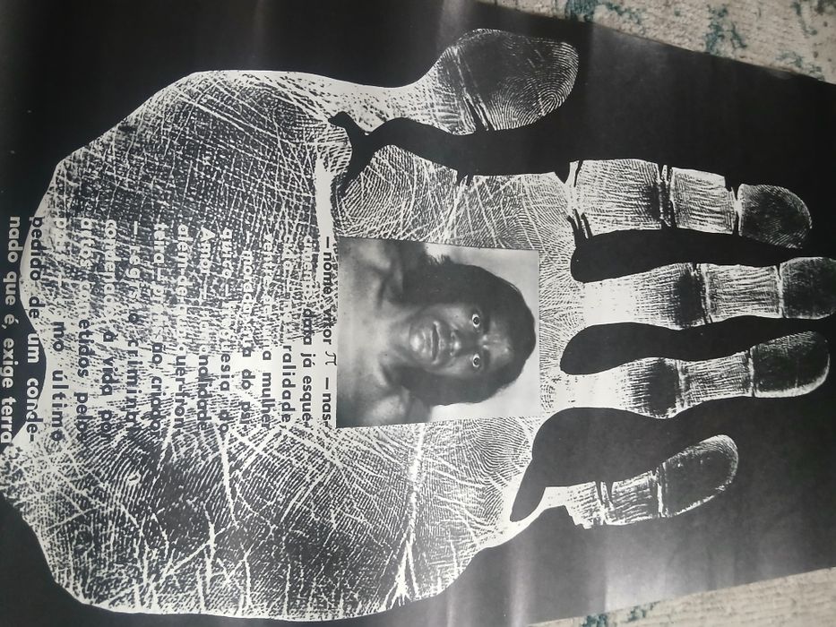 Vitor Pomar Antigo Cartaz Original  Anos 70