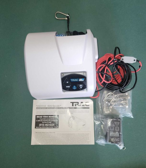 TRAC 40 Seaside Auto Deploy winda kotwiczna plus pilot nowa