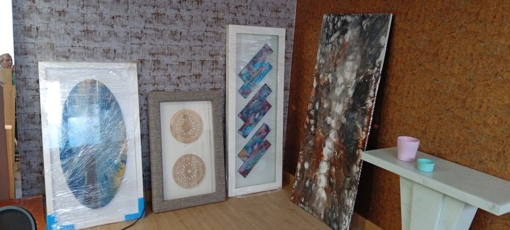 Venda de pinturas creativas e molduras