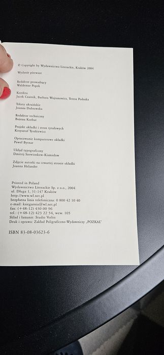 Ostatnie historie, Olga Tokarczuk, nowa