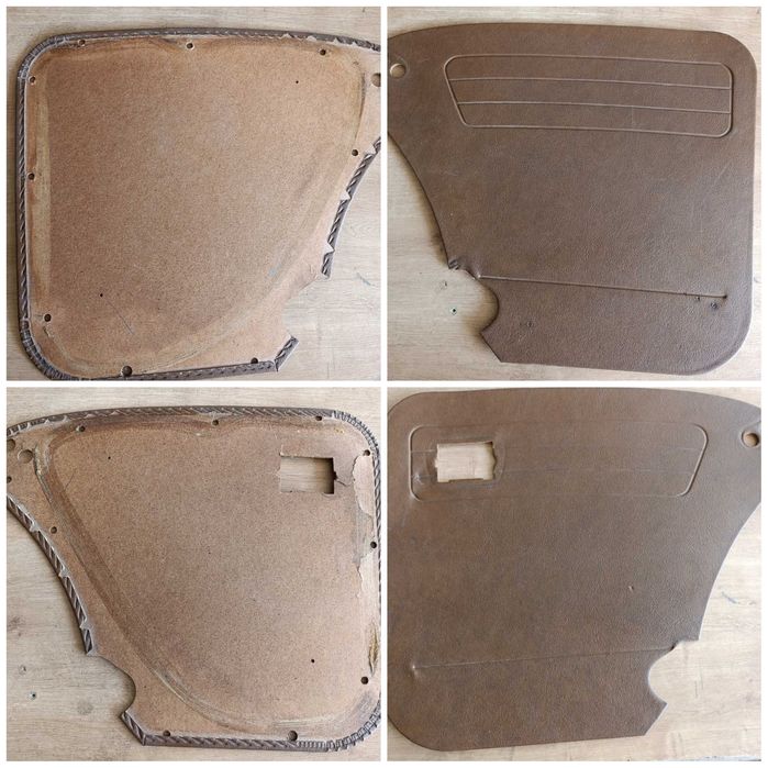 VW Garbus 1303 Zestaw Boczków Wewnętrznych Drzwi