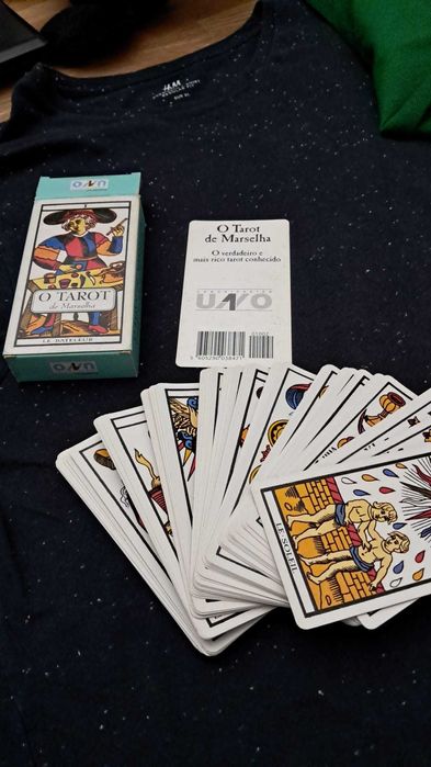 O Tarôt de Marselha-Baralho Completo de 78 Cartas