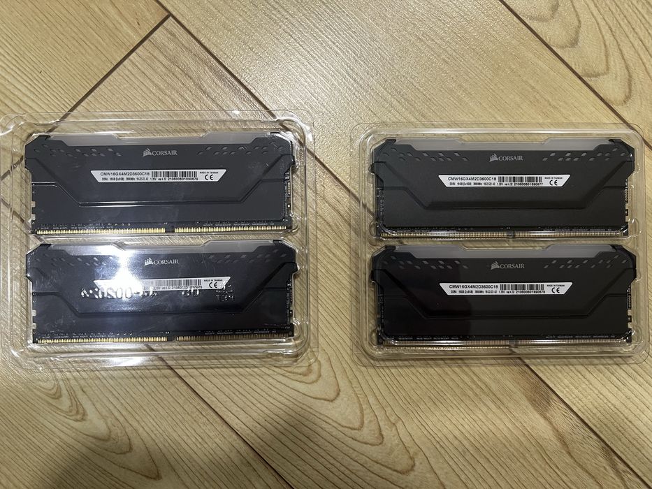 Corsair Vengeance RGB PRO DDR4 32GB (4×8GB) 3600MHz CL18