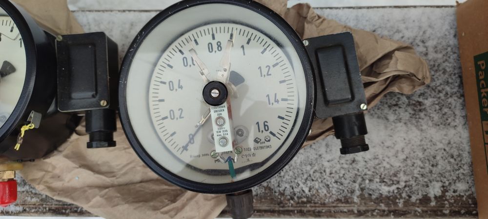 Маном. МТ-4У-М, ЕКМ, ДМ, мановакуумметр ОБМВ1-160, редуктор СДВ-25М1