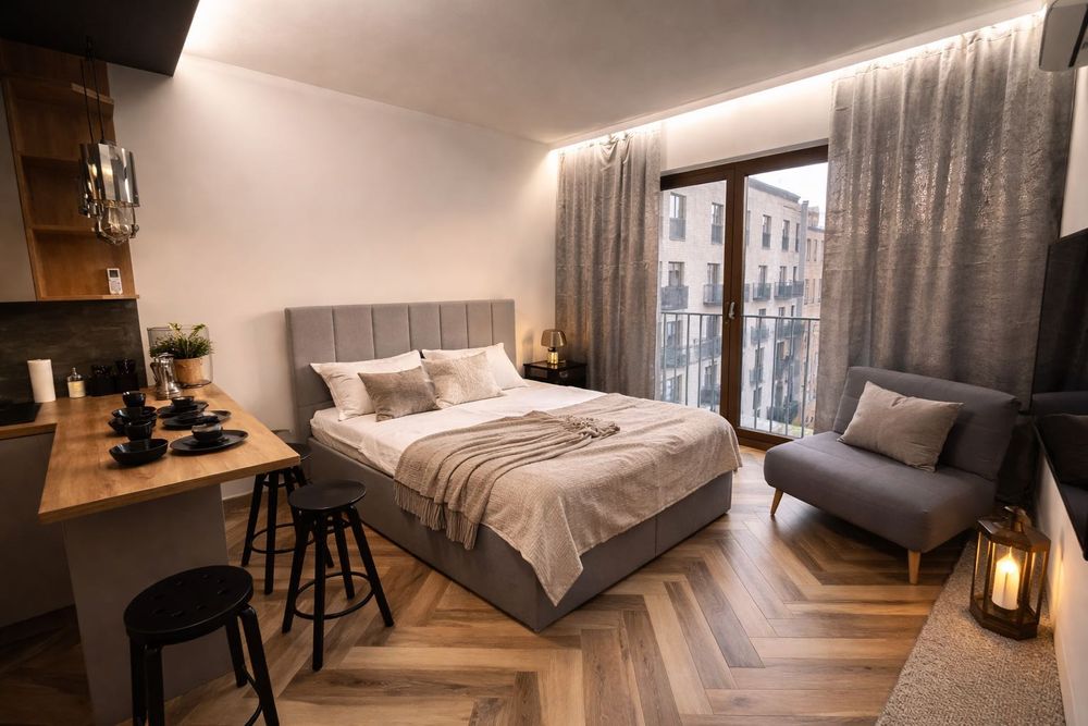 Duży apartament studio we Wrocławiu obok rynku! 2-4osoby na doby M16
