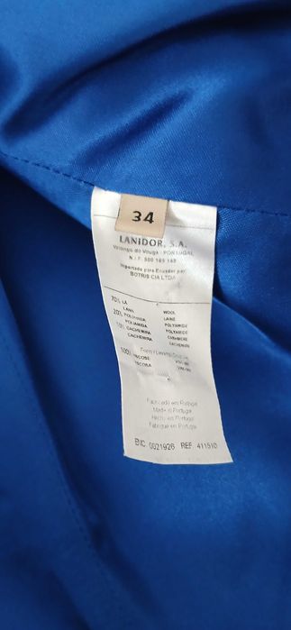 Casaco LANIDOR lã e cachemira