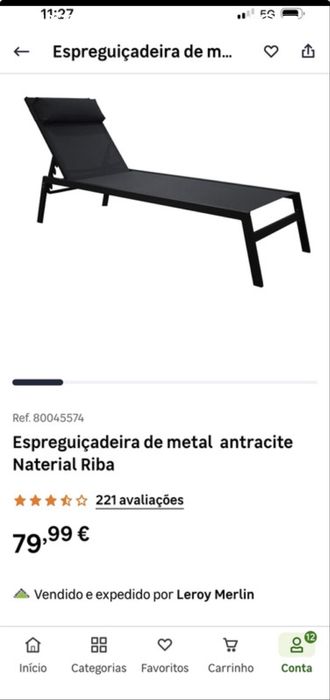 Espreguiçadeiras Naterial