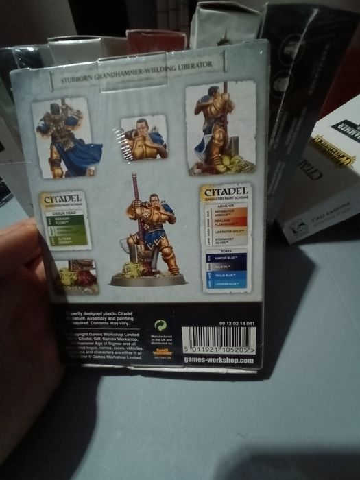 Berek the Indomitable Stormcast Eternals Warhammer AoS Witoldzin