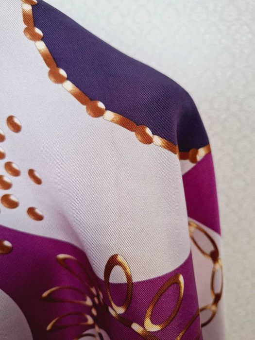 Хустка жіноча шовкова Vakko преміум Розмір 90х87 см