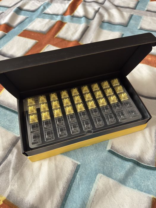 Механічні перемикачі Akko V3 Cream Yellow Pro (27шт)
