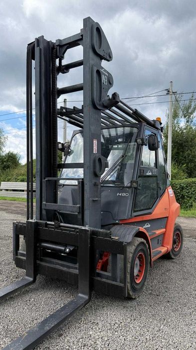 Wózek widłowy Linde H80T-01 / UDT/ Gwarancja 3 m. / LPG