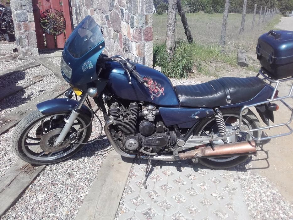 yamaha xj650 xj 650 silnik lagi gaźniki bak moduł zegary koło części