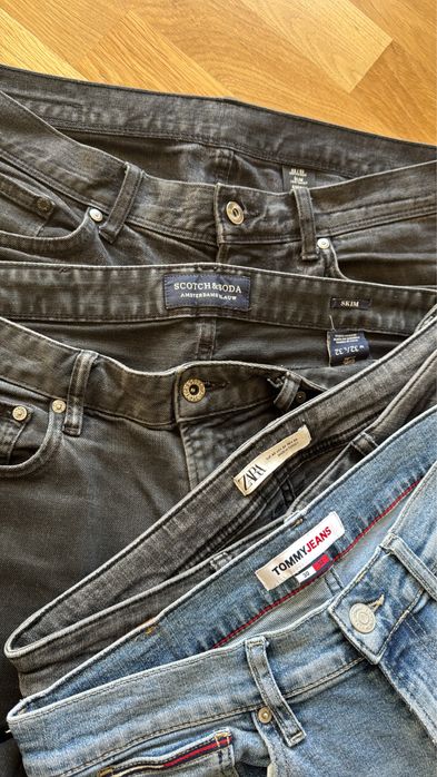 Чоловічі джинси Tommy H,Scotch&Soda,Zara 32 р. Оригінал