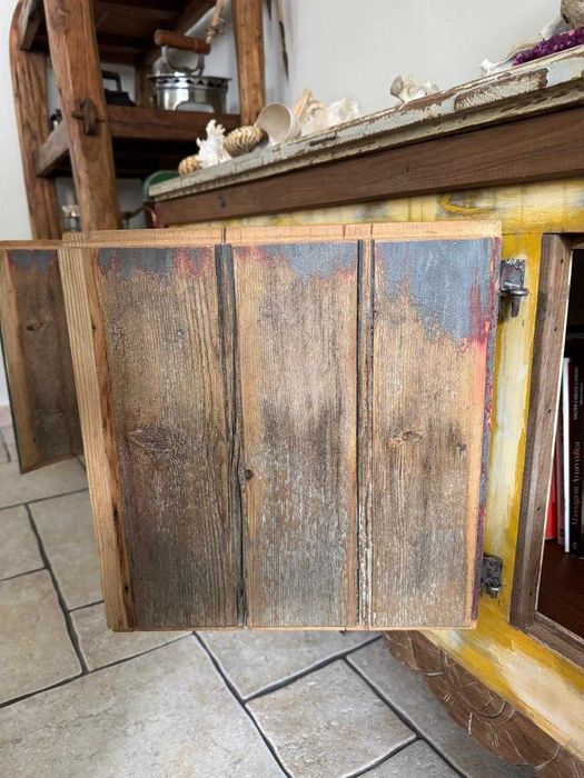 Aparador, consola, móvel TV, armário rústico