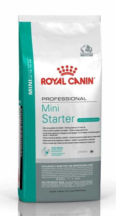 Royal canin mini starter 4kg małe rasy na wage