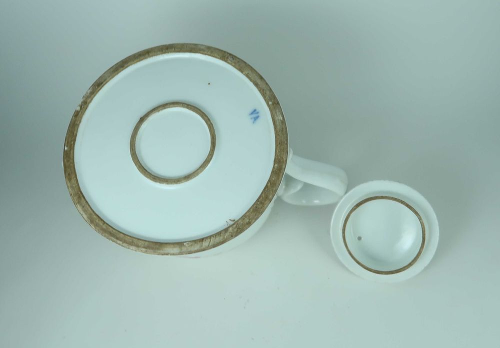 Chaleira Vista Alegre Séc. XIX - Pintura Manual