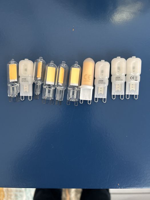 Lampadas 10x Led g9 -3000k