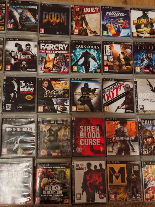 PS3 Kolekcja gier od kolekcjonera w super stanie PlayStation 3