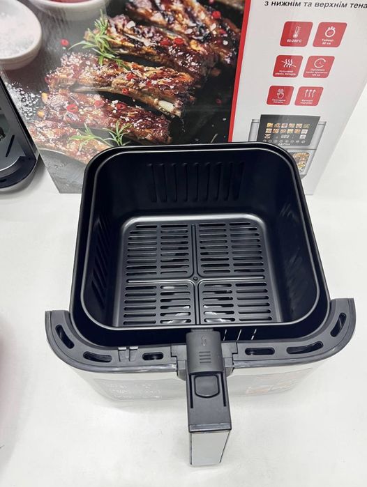 Аерогриль аэрофритюрница мультипіч фритюрниця аерогріль 13л Zepline