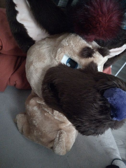 Fursuit mini partial hiena