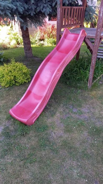 zjeżdżalnia, ślizg wodny 2,5m czerwona