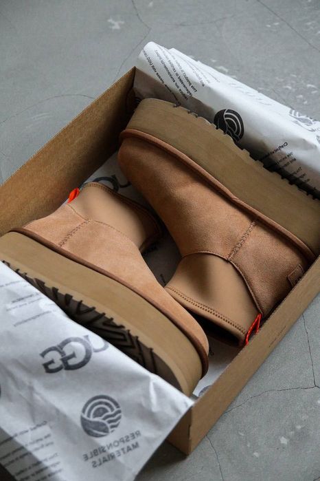 ХІТ СЕЗОНУ! UGG Classic Mini Dipper Chestnut 36 37 38 39 40 41 уги