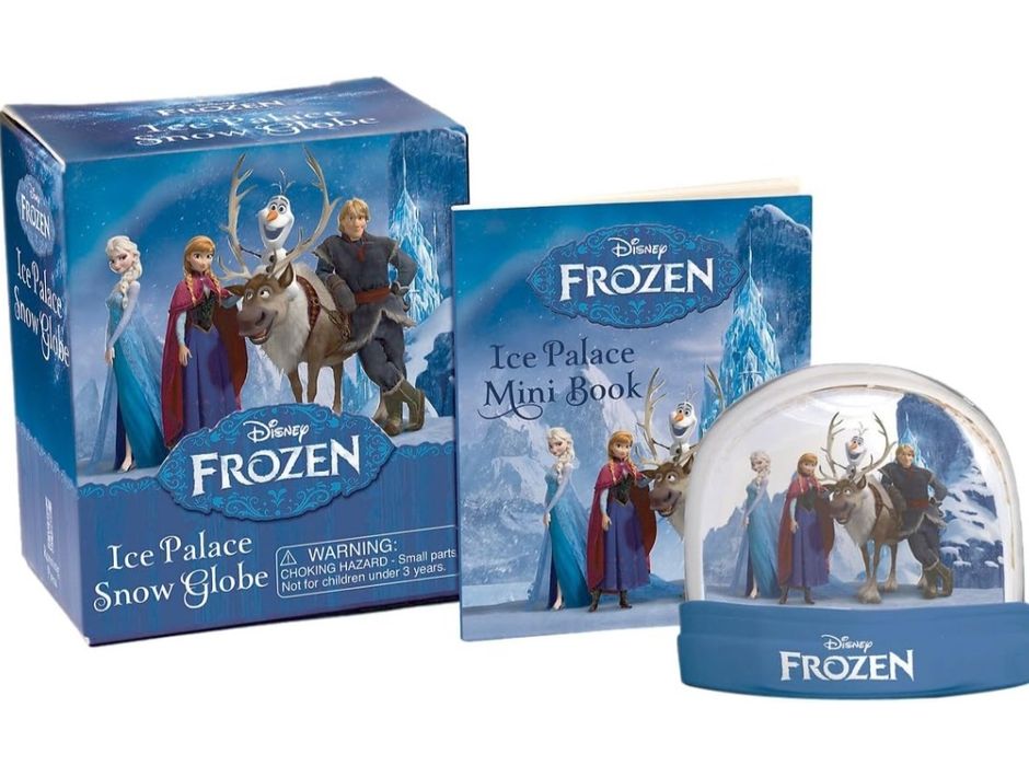 Frozen globo de neve snow globe Running Press [1.ª / 1st ed.] NOVO NEW