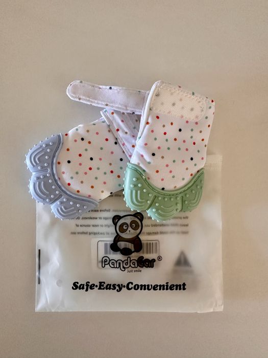 Luva Bébé mordedor