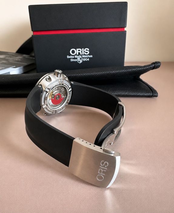 Oris TT1 Day Date (Grey Dial) – FULL SET z polskiego salonu, 1. właściciel