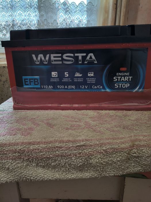 Акумулятор WESTA 110ah 920 пуск.ток