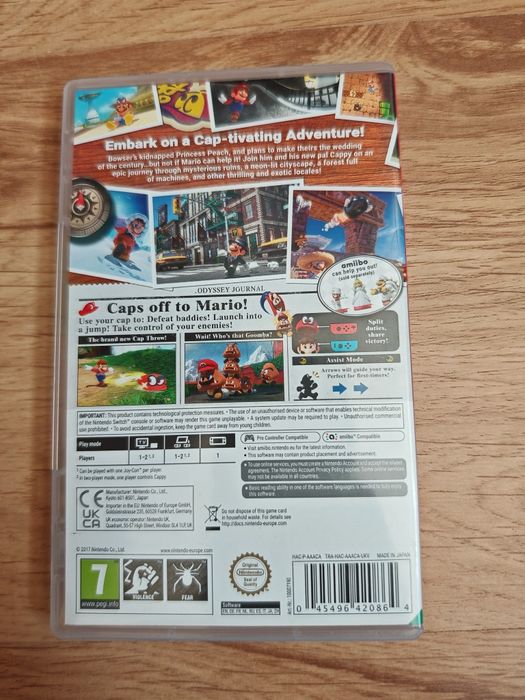Super Mario odyssey Nintendo Switch