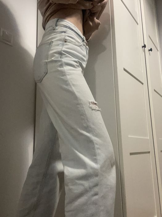 Spodnie jeansy boyfriend