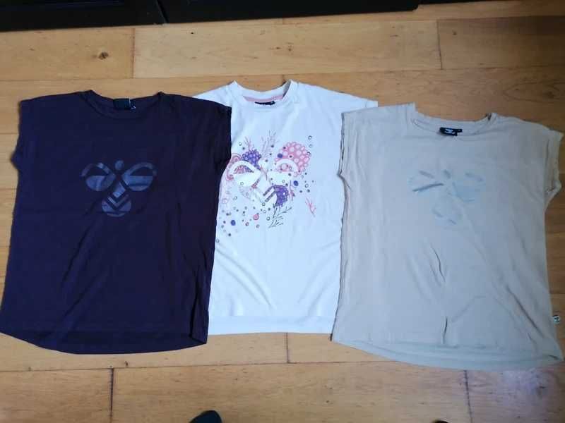 3 x t-shirt Hummel 152