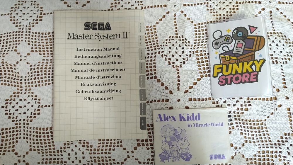 Consola Sega Master System II com caixa original