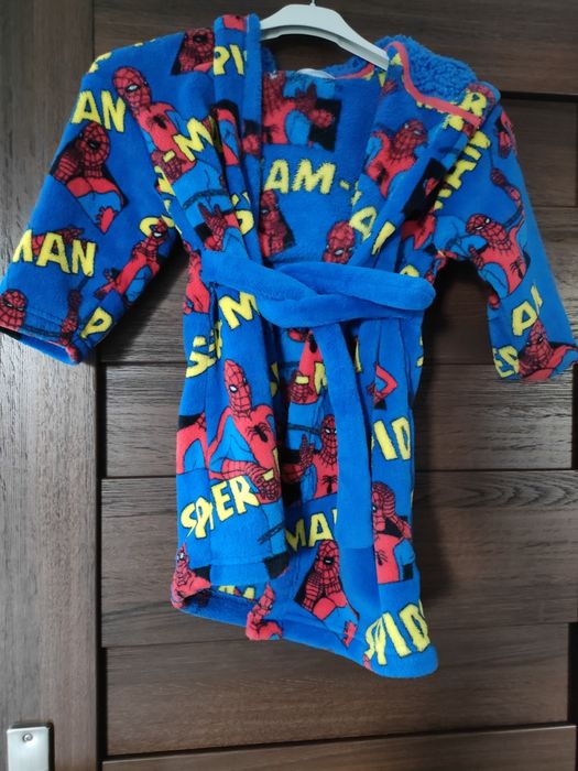 Szlafrok Spiderman rozm 104