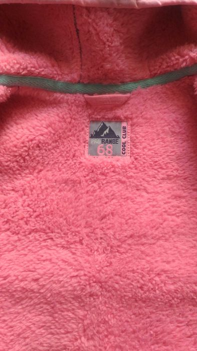 Softshell z futerkiem w serduszka cool club r. 68