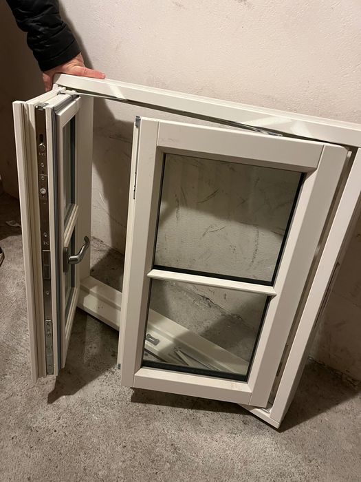 Okno nowe piękne styl duński 81 x 70