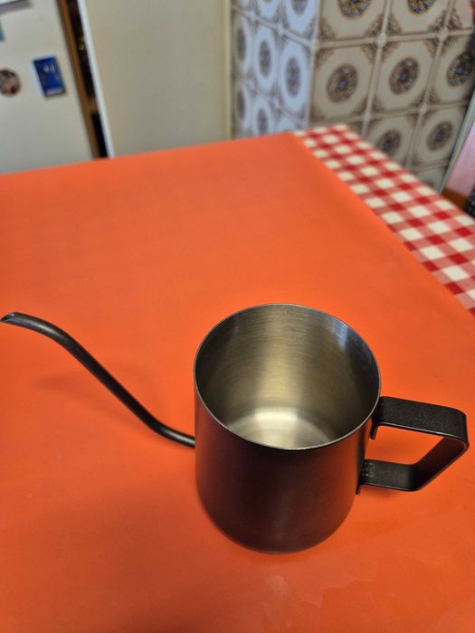 Mini Chaleira de aço inoxidável gooseneck - 300 ml