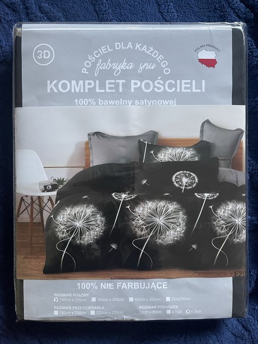 Komplet poscieli 3D
