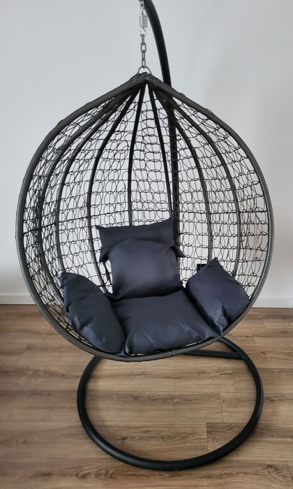 Kokon ogrodowy wiszący technorattan