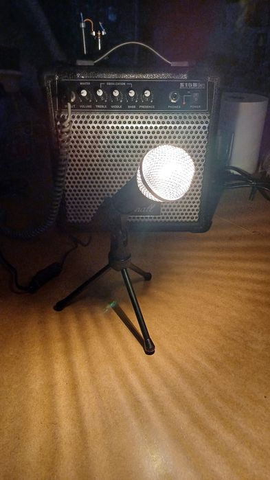 Mikrofon w oryginalnym stylu