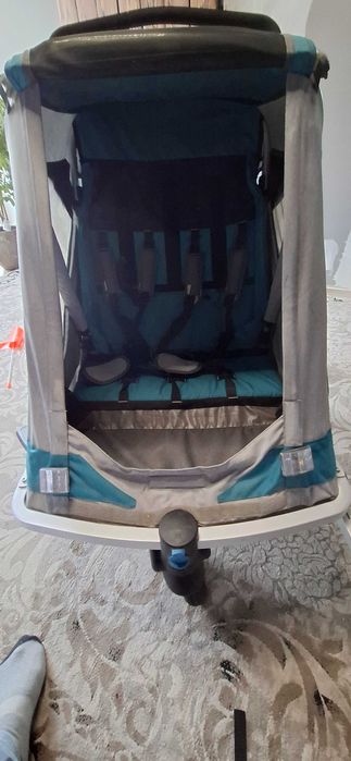 Przyczepka rowerowa Qeridoo speedkid2 2 osobowa