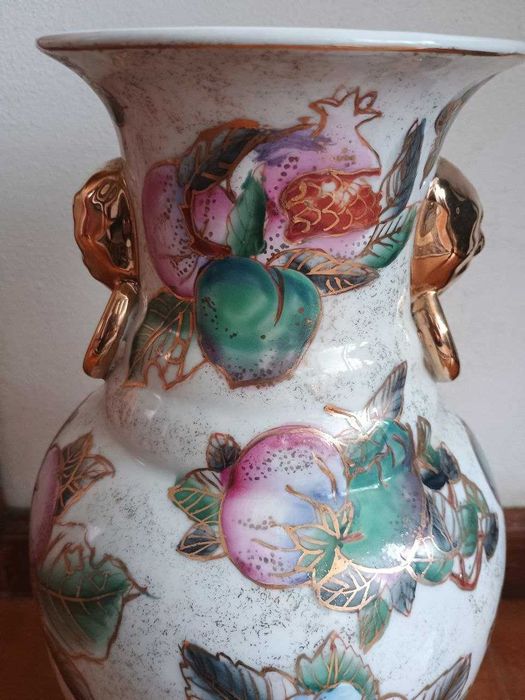 Jarra em cerâmica decorativa 36 cm