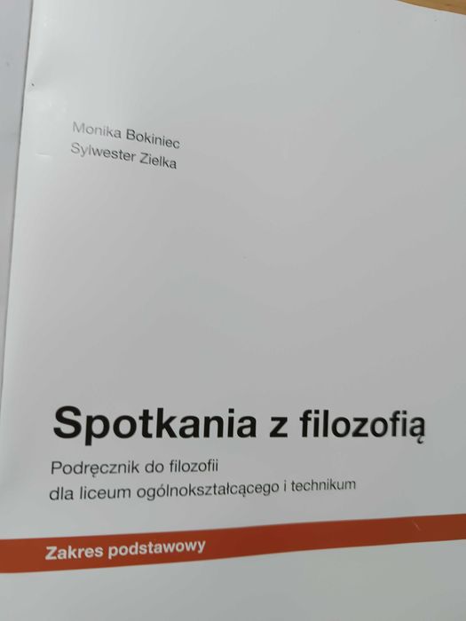 Spotkanie z filozofią zakres podstawowy